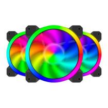 Kit Ventoinha T-Dagger T-TGF513 RGB 3x120mm