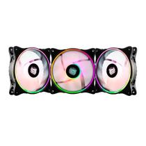 Kit Ventoinhas Pichau Dual Ring P1, ARGB, 3x120mm, Preta, PG-DRP-BK01