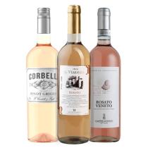 Kit Verão (3 vinhos Rosés Italianos)