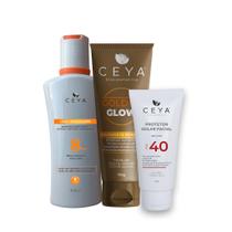 Kit Verão - Acelerador, Bronzeador e Protetor