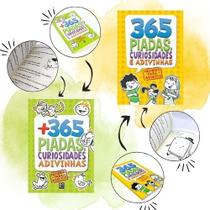 Kit Verde e Amarelo 365 Piadas, Curiosidades e Adivinhas Kit Verde e Amarelo 365 Piadas, Curiosidades e Adivinhas