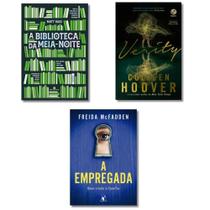 Kit Verity + A empregada ( A empregada - Livro 1) + A Biblioteca Da Meia - Noite - Kit de Livros