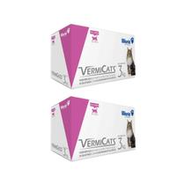Kit Vermicats Display Vermífugo Gatos 3Kg 10 Cartuchos World