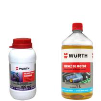 Kit Verniz De Motor Wurth 1 L + Selante Para Radiador 100 ml
