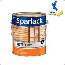 Kit Verniz Tingidor Neutrex Mogno 3,6l + Rolinho De Espuma 9cm