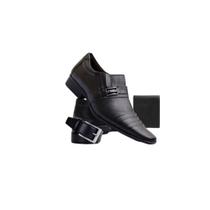 Kit Vernizzi Sapato Social Carteira e Cinto - Preto Kit Vernizzi Sapato Social Carteira e Cinto - Preto