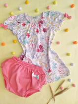 Kit Vestido e Calcinha Borboleta Kit Vestido e Calcinha Borboleta