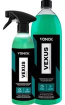Kit vexus 1,5l vonixx limpador rodas motor carro moto 500ml