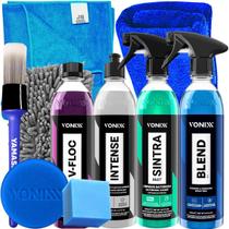 Kit VFloc Shampoo Limpador Sintra Fast Revitalizador Intense Cera Liquida Blend Spray Vonixx Kit VFloc Shampoo Limpador Sintra Fast Revitalizador Intense Cera Liquida Blend Spray Vonixx