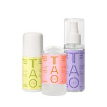 Kit Viagem 3 Desodorantes Naturais Veganos e Hipoalergênicos