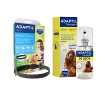Kit Viagem Cães Adaptil Spray Transport + Coleira P Ceva