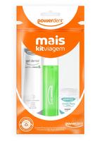 Kit Viagem de Higiene Bucal Powerdent Mais Estojo Portátil com Escova, Gel Dental e Acessórios para Cuidados Orais Kit Viagem de Higiene Bucal Powerdent Mais Estojo Portátil com Escova, Gel Dental e Acessórios para Cuidados Orais