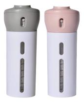 Kit Viagem Dispenser Portátil 4 Em 1 Banho Porta Shampoo