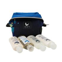 Kit Viagem Nécessaire Space com Shampoo, Condicionador, Loção Hidratante Corporal, Sabonete Líquido Vegano Kit Viagem Nécessaire Space com Shampoo, Condicionador, Loção Hidratante Corporal, Sabonete Líquido Vegano