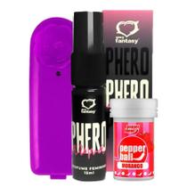 Kit Vibrador Bullet Feminino Bolinha Explosiva e Perfume Feromônio Kit Vibrador Bullet Feminino Bolinha Explosiva e Perfume Feromônio