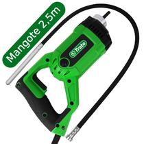 Kit Vibrador de Concreto Portátil 1500W Mangote 2,5m Trato TVIB25