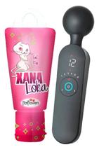 Kit Vibrador Varinha Mágica Térmico e Gel Excitante Deslizante Feminino Sex Shop