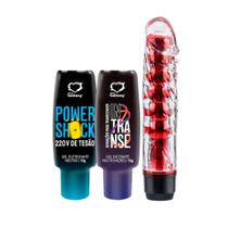 Kit Vibro Personal com Géis In Transe e P. Shock Kit Vibro Personal com Géis In Transe e P. Shock