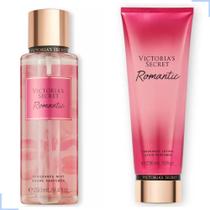 Kit Victória's Secret Body Splah + Creme Hidratante Romantic 236ml+250ml Original Importado