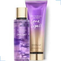 Kit Victória's Secret Body Splah + Creme HidratanteLove Spell 236ml+250ml Original Importado