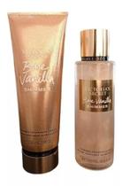 Kit Victoria's Secret Creme Shimmer 236ml + Colonia BodySplash Shimer 250ml Bare Vanilla Com Glitter