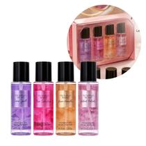 Kit Victoria Secret Mini Body Splash Original 4 Fragrâncias Kit Victoria Secret Mini Body Splash Original 4 Fragrâncias