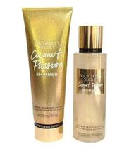 Kit Victoria Secrets Coconut Body Splash + Hidratante corporal Clássico mais vendido Lindo presente