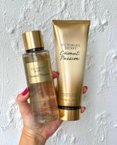 Kit Victoria Secrets Coconut Body Splash + Hidratante corporal Clássico mais vendido Pele perfumada