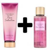 Kit Victórias Secret Body Splah + Creme Hidratante Pure Seduction 236ml+250ml Original Lacrado