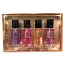 Kit Victorias Secret Body Splash Mini Feminino 4x75ml Original
