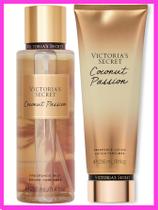 Kit Victorias Secret Coconut Passion Body Splash e Creme Hidratante Original Kit Victorias Secret Coconut Passion Body Splash e Creme Hidratante Original