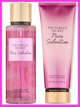 Kit Victorias Secret Pure Seduction Body Splash e Creme Hidratante Original