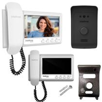 Kit Vídeo Interfone Ivr 1070Hs Protetor E Módulo Interno - Intelbras