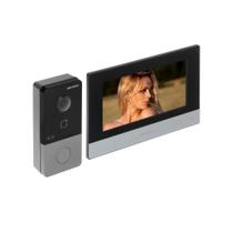 Kit Vídeo Porteiro Hikvision DS-KIS603-P(C), 2MP, Tela, 7", 1024, Wi-fi Kit Vídeo Porteiro Hikvision DS-KIS603-P(C), 2MP, Tela, 7", 1024, Wi-fi
