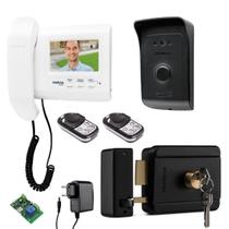 Kit Videoporteiro Inteligente com Interfone IVR 4, Fechadura Elétrica e Automação WiFi