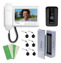 Kit Videoporteiro Ivr 7 Id Com Fechadura Eletroímã
