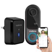 Kit Videoporteiro WiFi Intelbras IVW 3000 com Campainha Sem Fio