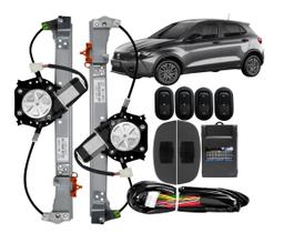 Kit vidro eletrico Argo Cronos 2017 2018 2019 Porta traseria