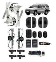Kit Vidro Eletrico Blazer 4p 1994 1995 Completo Sensor Trava Kit Vidro Eletrico Blazer 4p 1994 1995 Completo Sensor Trava