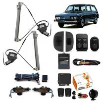 Kit Vidro Eletrico Brasilia 1976 1977 1978 + Trava + Alarme