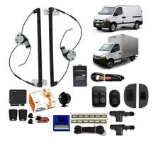 Kit Vidro Eletrico Cami Furgao Master 2010 2011 Trava Alarme