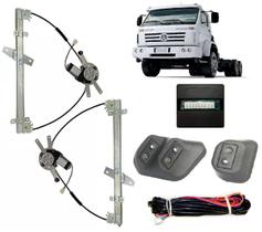 Kit Vidro Eletrico Caminhão Vw Worker 12 Volts Sensorizado