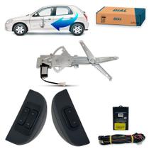 Kit Vidro Eletrico Celta 4p Dianteiro 2016 Inteligente