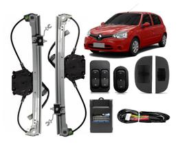 Kit Vidro Eletrico Clio 4 Portas 2013 2014 2015 2016 Diantei