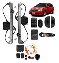 Kit Vidro Eletrico Clio 4 Pt Dian 2013 2014 2015 2016 Alarme