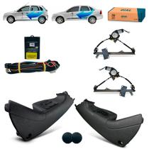 Kit Vidro Elétrico Corsa 4 Portas 2005 Dianteiro Sensorizado