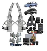 Kit Vidro Eletrico Corsa Antigo 4 P Dianteira + Trava Alarme Kit Vidro Eletrico Corsa Antigo 4 P Dianteira + Trava Alarme