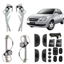Kit vidro eletrico corsa classic todos 4p completo - alt. c/sub do celta Kit vidro eletrico corsa classic todos 4p completo - alt. c/sub do celta