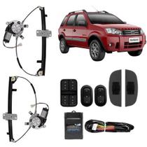 Kit vidro eletrico eco sport 2012 4p traseiro - alt. c/sub do celta