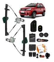 Kit Vidro Eletrico Ecosport 2005 2006 2007 Dianteira Alarme - Zinni Guell / Micro